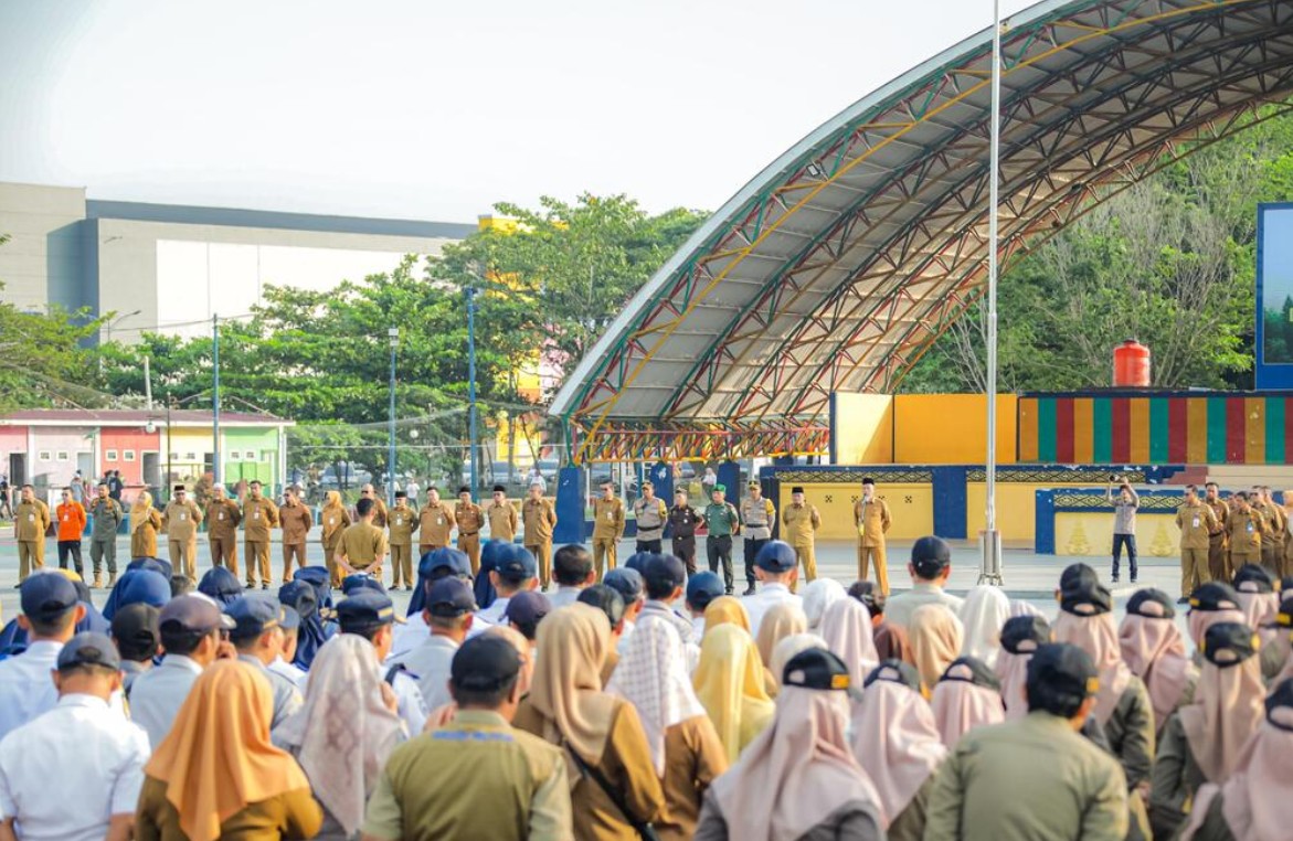 Pimpin Apel Kesiapsiagaan Karhutla, Wali Kota : Sinergi Adalah Kunci