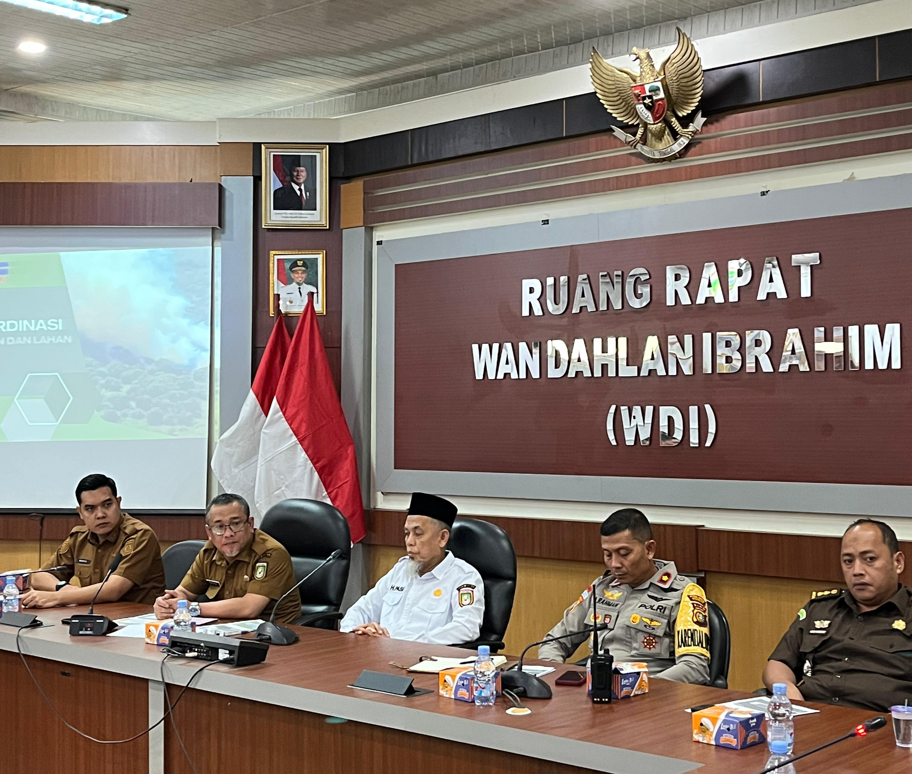 Koordinasi Penanggulangan Kebakaran Hutan dan Lahan