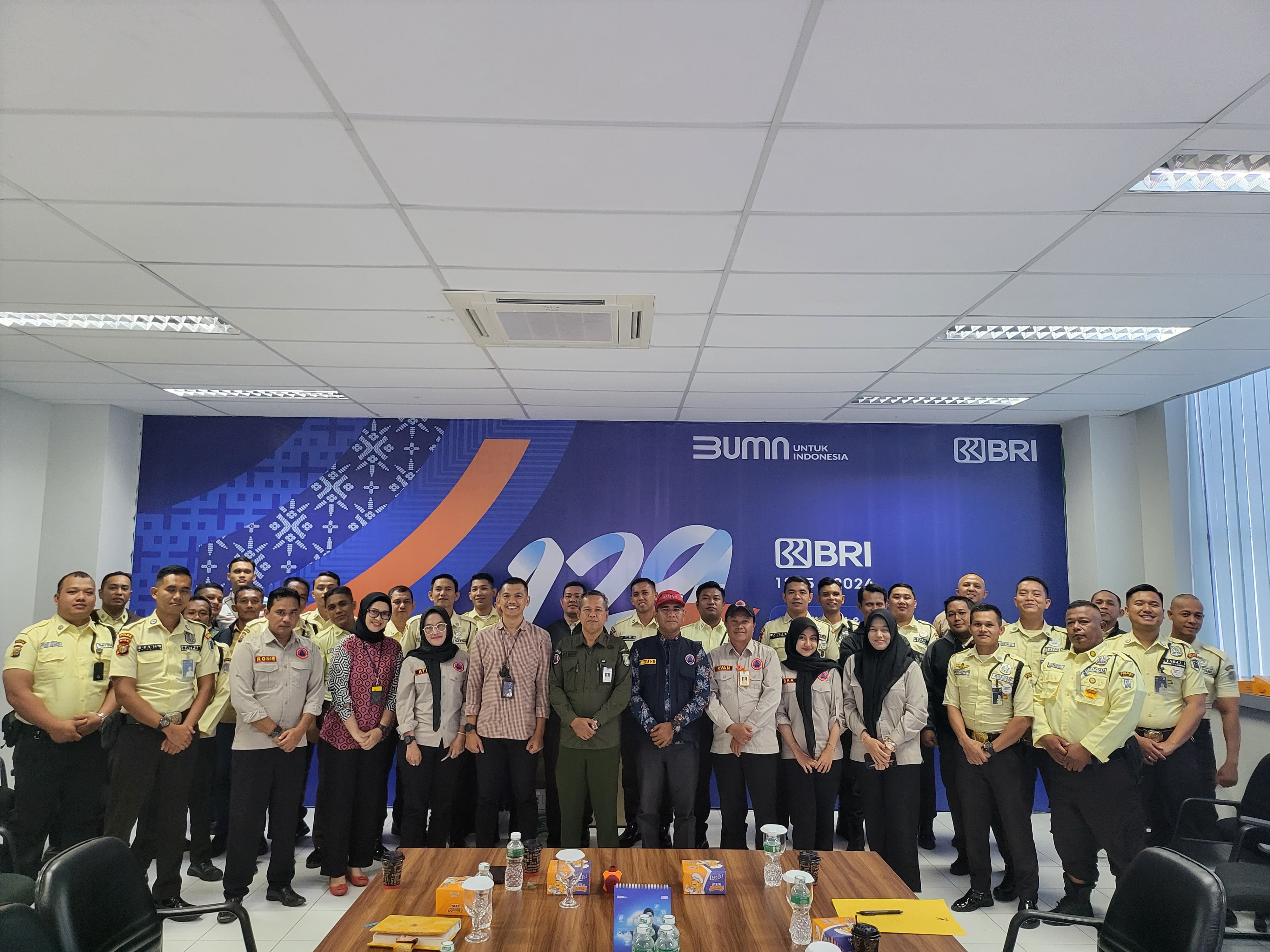 Sosialisasi Mitigasi Bencana Banjir di BRI Cabang Kota Dumai